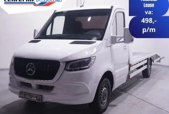 319 CDI 3.0 V6 190 pk Autotransporter Marge Auto Airco, Cruise Control, LED Koplampen, Trekhaak, 2-Zits