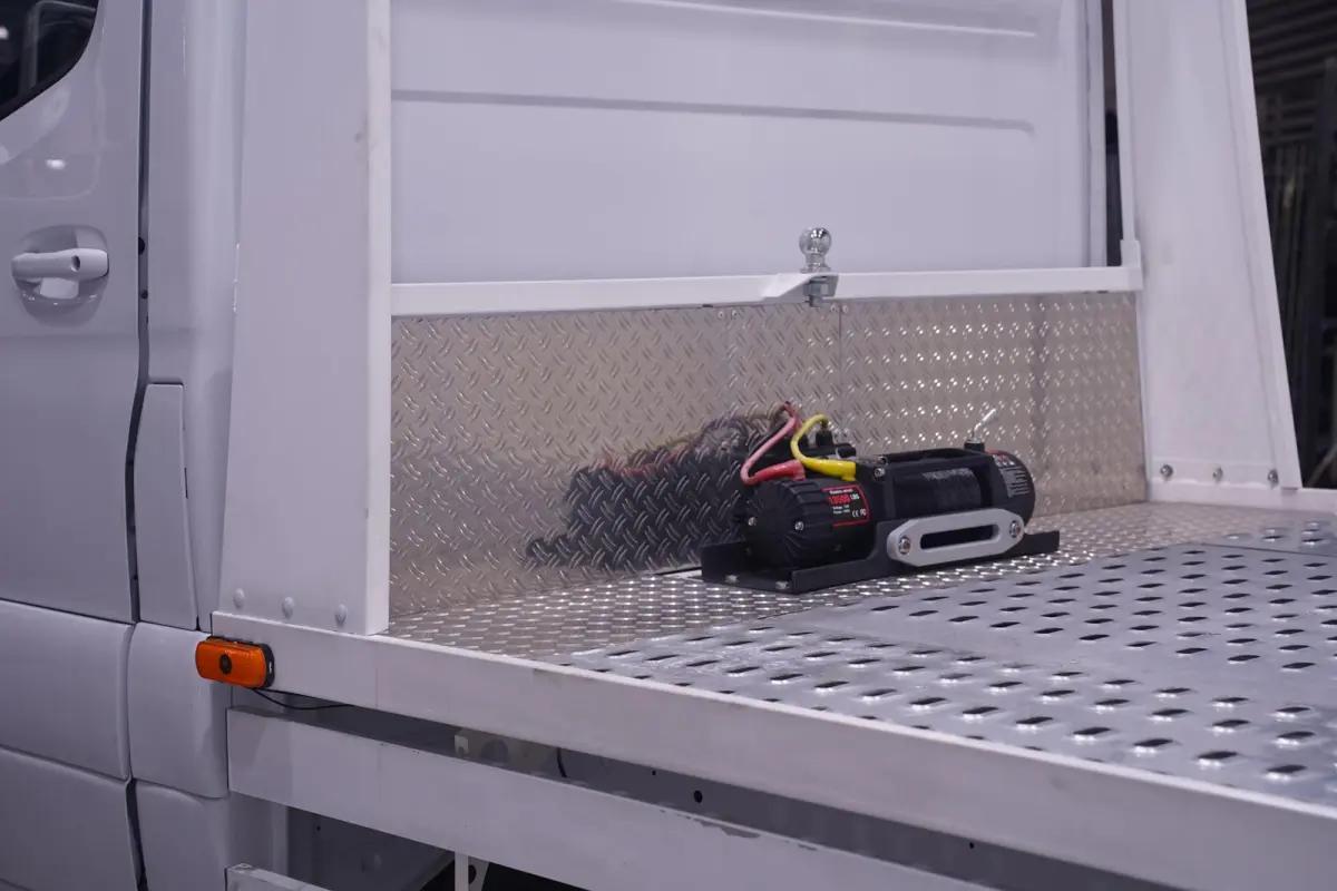 319 CDI 3.0 V6 190 pk Autotransporter Marge Auto Airco, Cruise Control, LED Koplampen, Trekhaak, 2-Zits