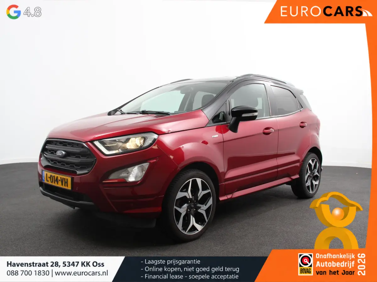 1.0 EcoBoost ST-Line Black Climate control Navigatie Parkeersensoren Camera Sfeerverlichting Lichtmetalen velgen