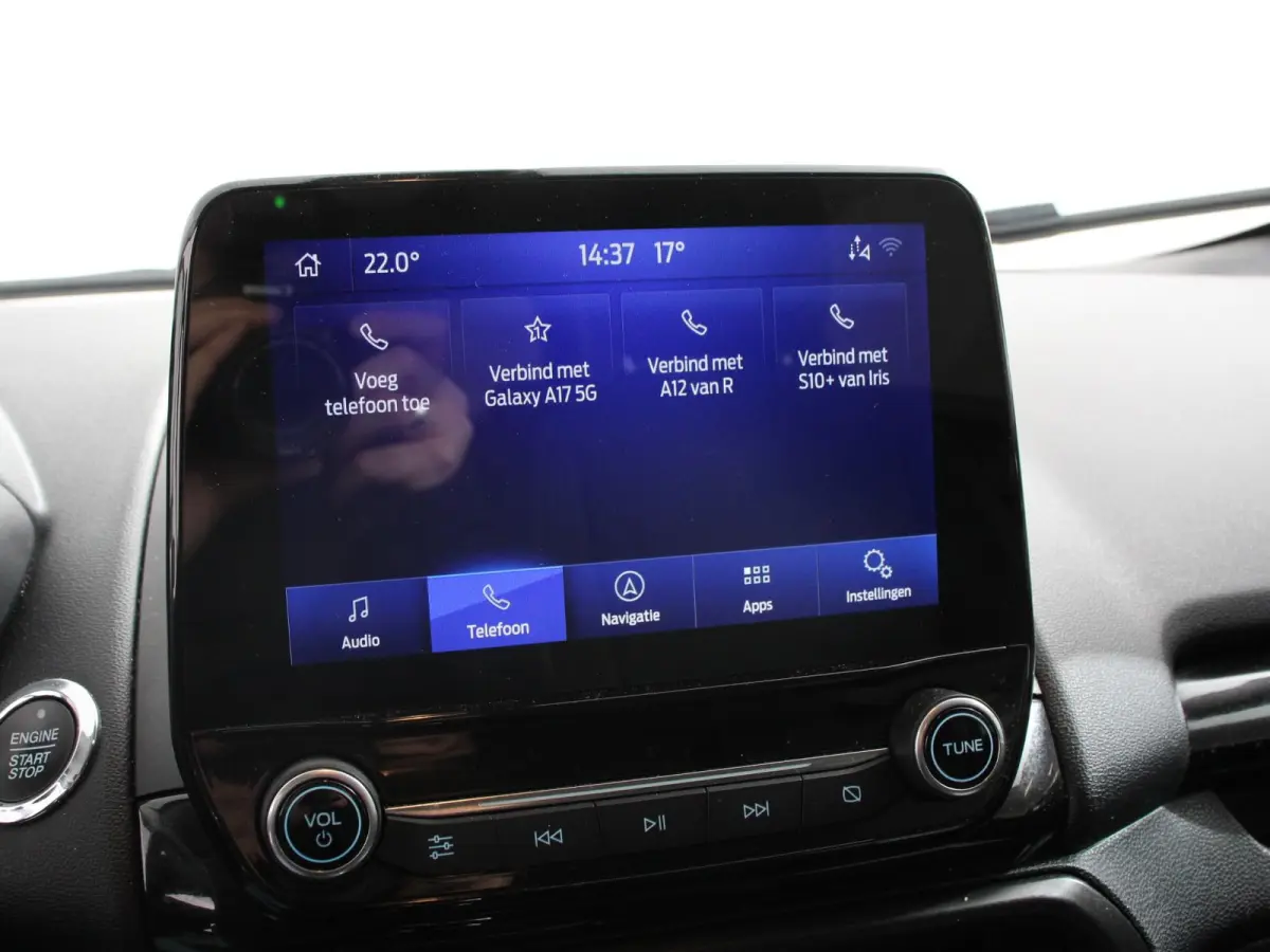 1.0 EcoBoost ST-Line Black Climate control Navigatie Parkeersensoren Camera Sfeerverlichting Lichtmetalen velgen