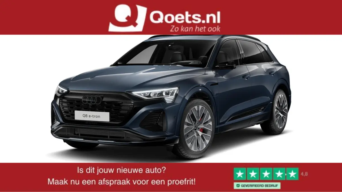 55 quattro S Edition 115 kWh Panoramadak - Adaptieve Cruise Control - Head up - Akoestisch zijruiten - Sportstoelen - Elektrisch verstelbaar stuurwiel - Uitgebreide interieurvoorverwarming -