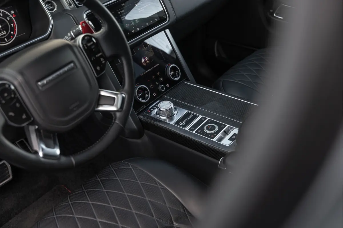 5.0 V8 SC 585pk SVAutobiography Dynamic SVO Ebony Leder Standverwarming Carbon RSE