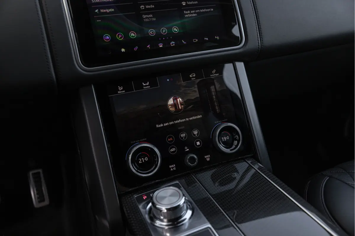 5.0 V8 SC 585pk SVAutobiography Dynamic SVO Ebony Leder Standverwarming Carbon RSE