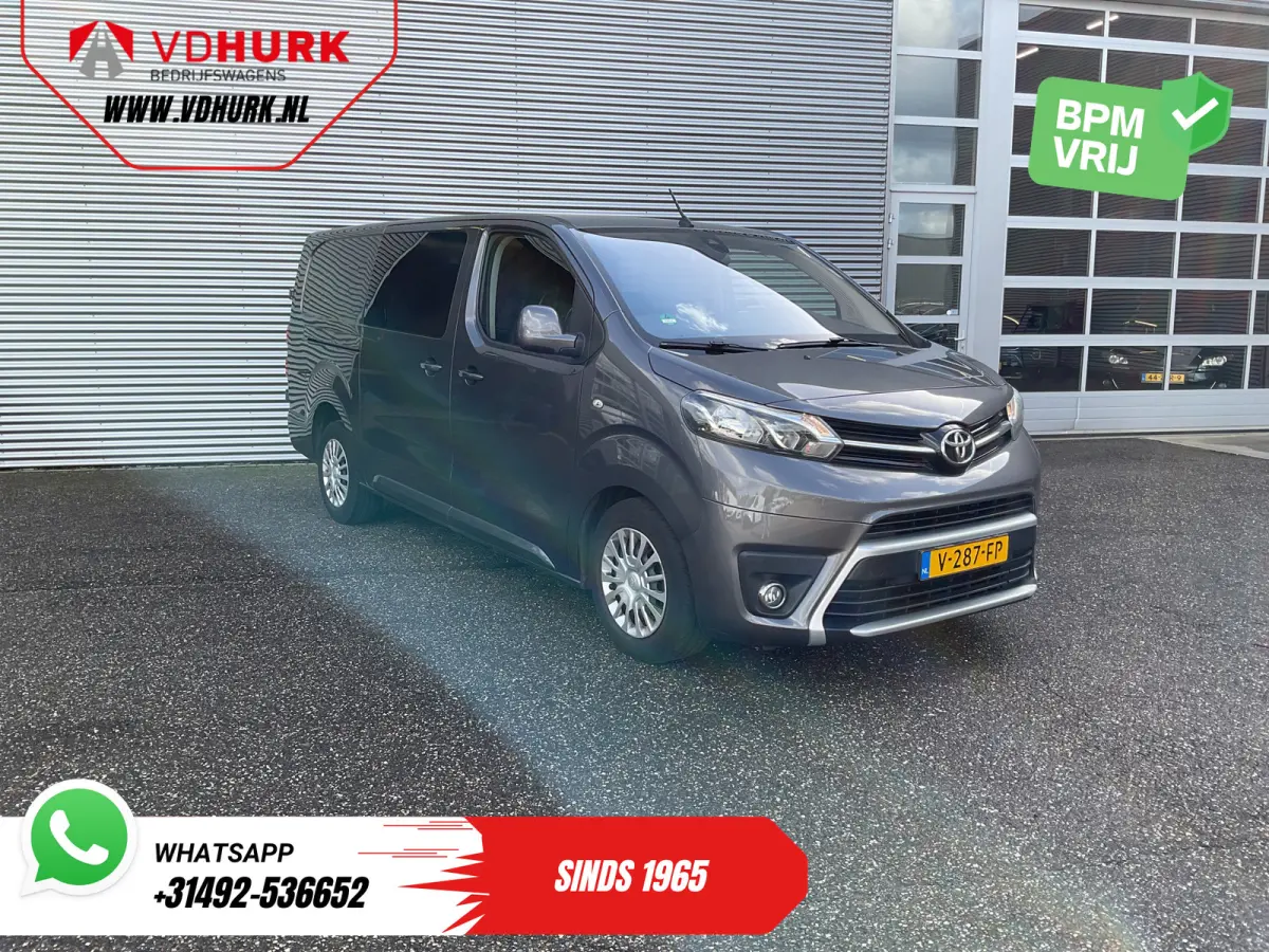 2.0 180 pk Aut. L3 DC Dubbel Cabine EXPORT DB-Riem V.V./ 2x Schuifdeur/ Navi/ Climate/ Trekhaak/ Cruise