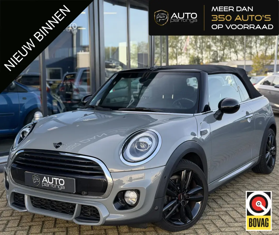 1.5 136PK | UNIEK NETTE STAAT | 1e Eigenaar | NL Auto | AUTOMAAT | LUXE | Cabrio | John Cooper Works | JCW | NAP | Harman Kardon | Achteruitrijcamera | Keyless Entry | Carplay | Cruise Contr