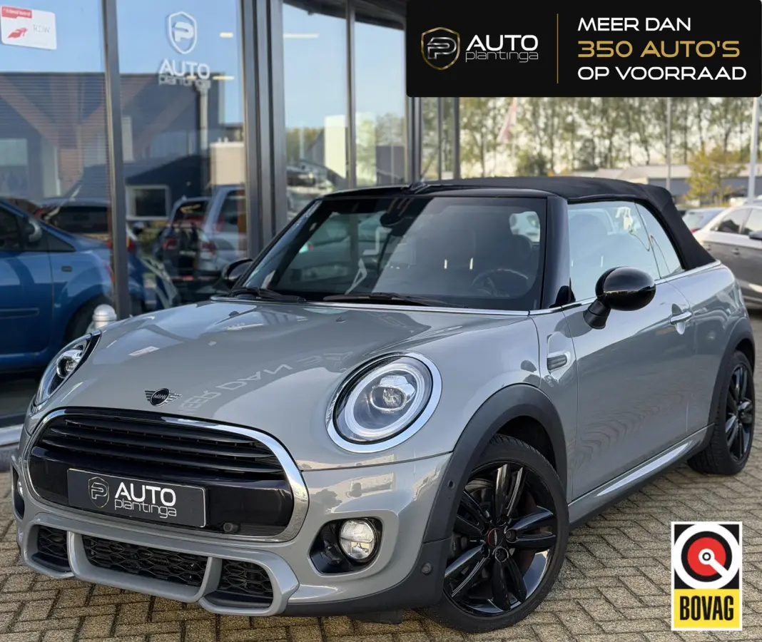 1.5 136PK | UNIEK NETTE STAAT | 1e Eigenaar | NL Auto | AUTOMAAT | LUXE | Cabrio | John Cooper Works | JCW | NAP | Harman Kardon | Achteruitrijcamera | Keyless Entry | Carplay | Cruise Contr