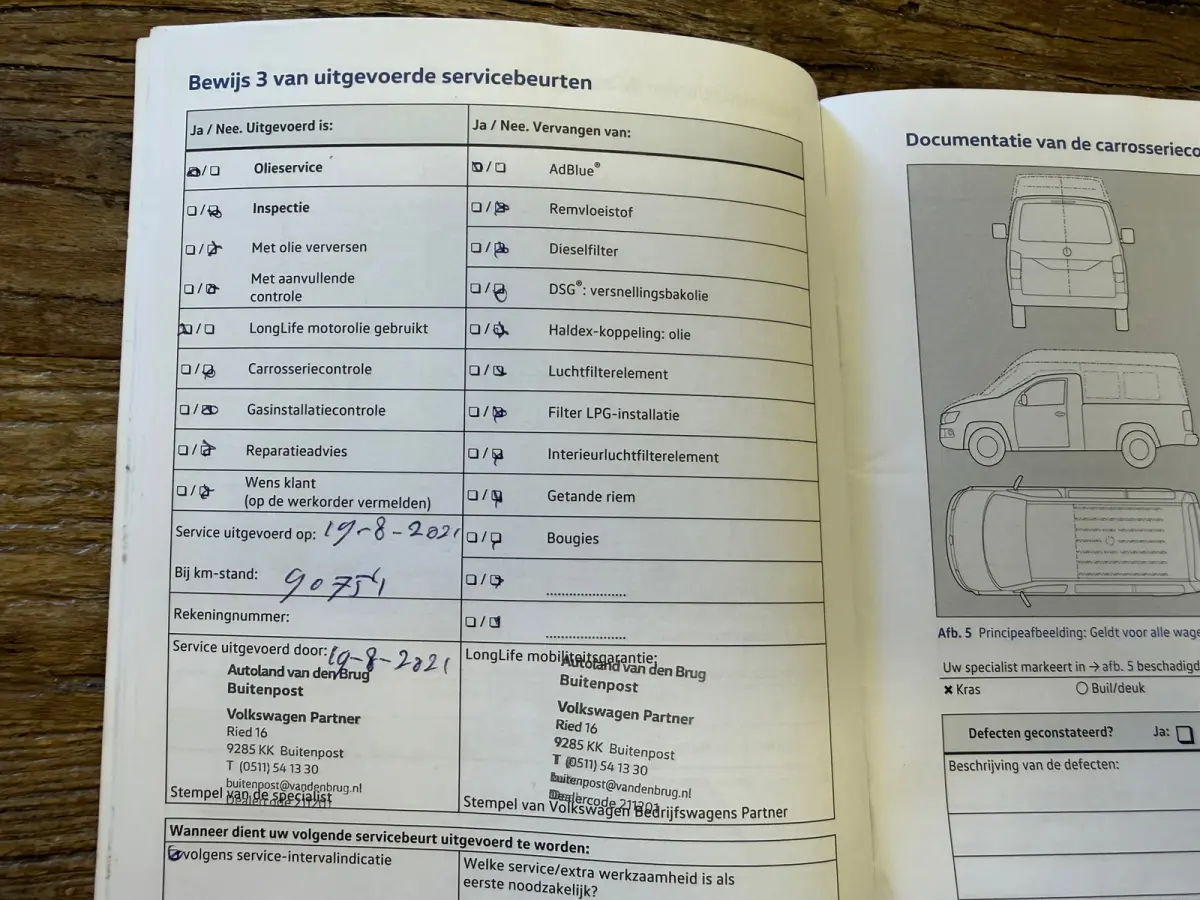 2.0 TDI L2H1 Highline Clima-Navi-Cruise-Stoelverw.-Trekhaak-NL Auto-NAP