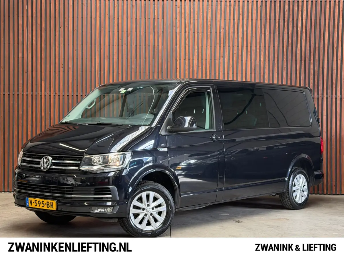 2.0 TDI L2H1 DC Highline Clima-Navi-Cruise-Stoelverw.-Trekhaak-NL Auto-NAP