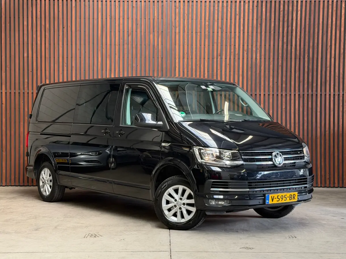 2.0 TDI L2H1 DC Highline Clima-Navi-Cruise-Stoelverw.-Trekhaak-NL Auto-NAP