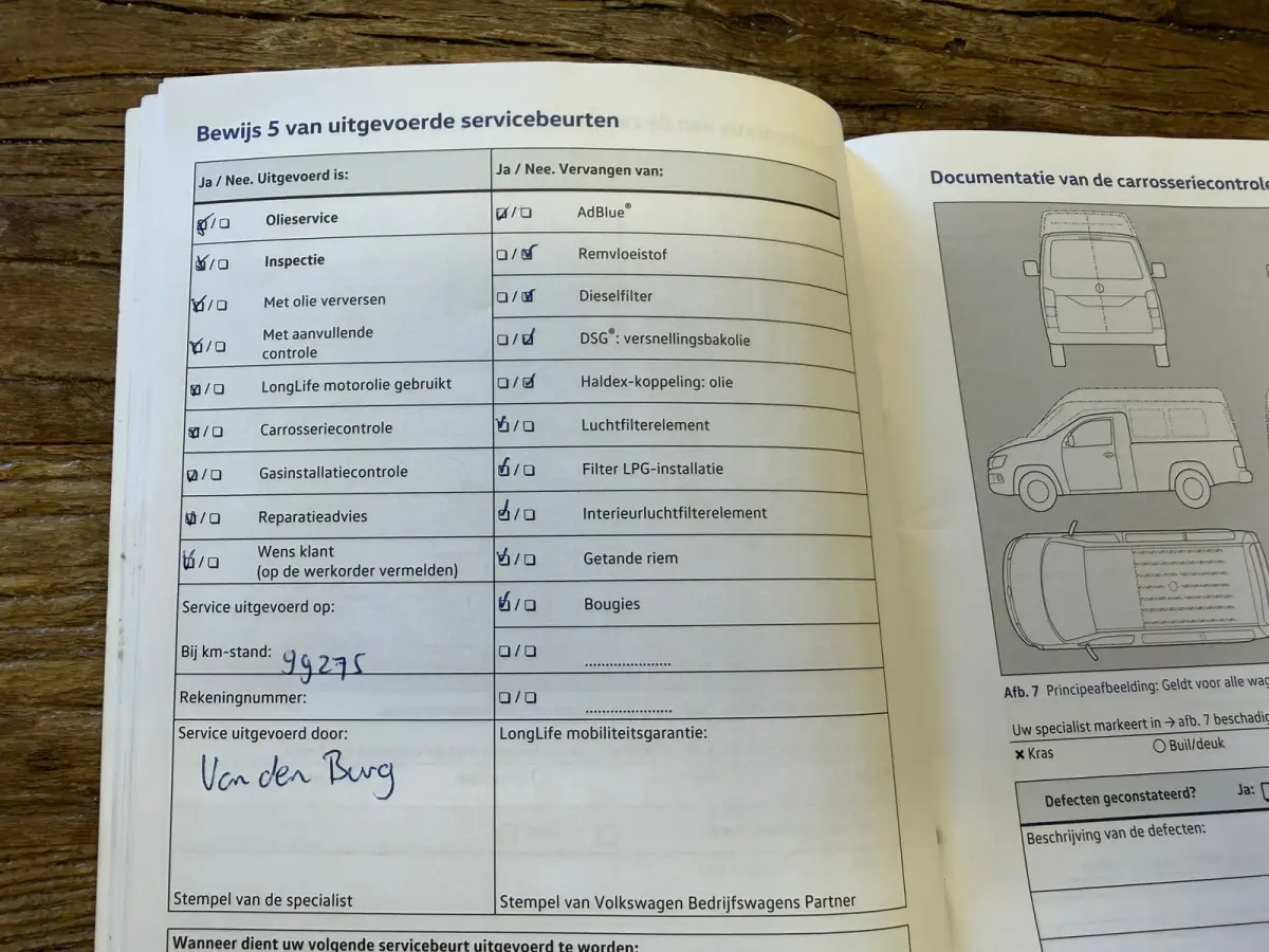 2.0 TDI L2H1 Highline Clima-Navi-Cruise-Stoelverw.-Trekhaak-NL Auto-NAP