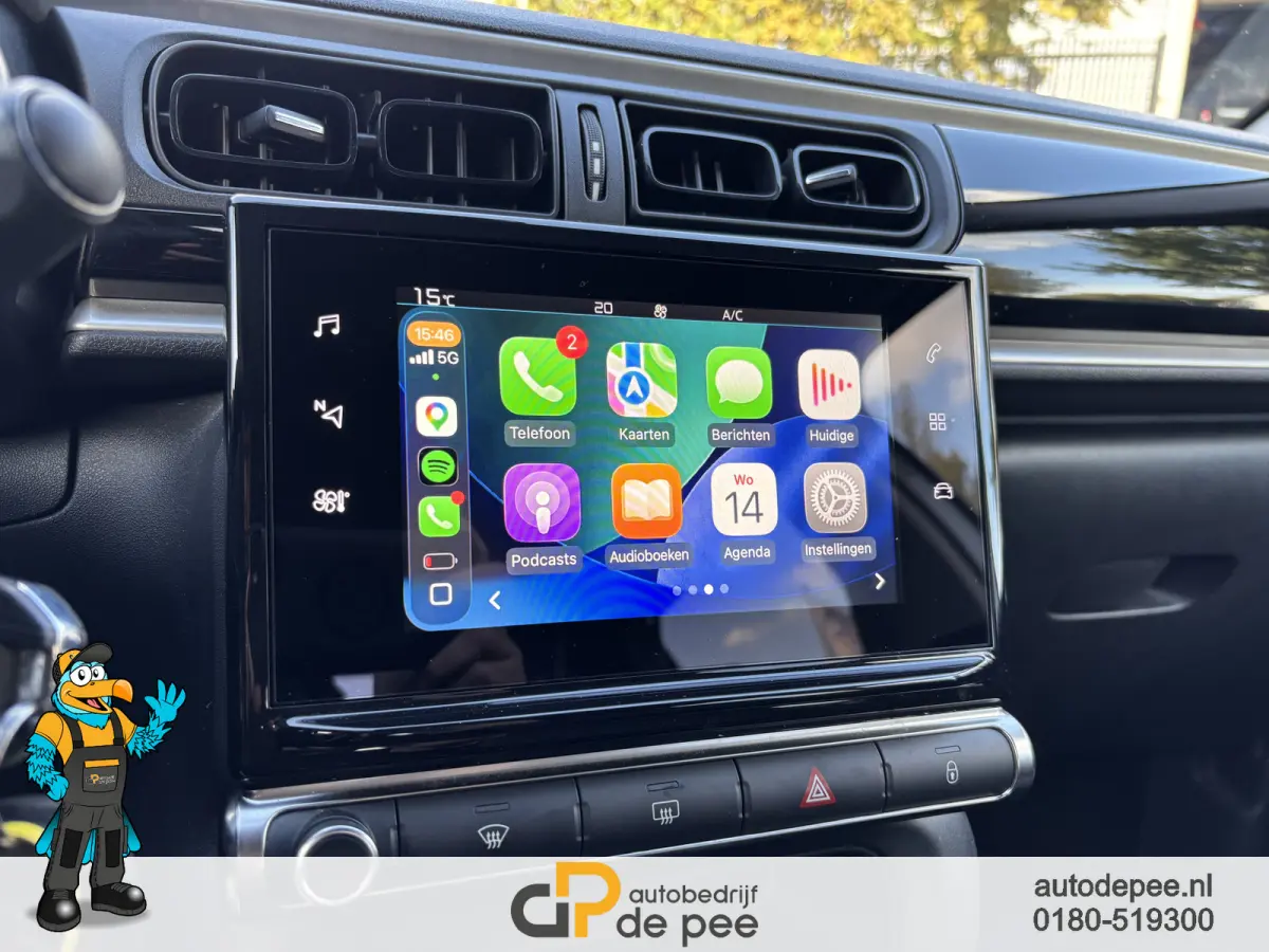 1.2 PureTech Feel GARANTIE/TREKHAAK/CRUISE/CLIMA/CARPLAY rijklaarprijs!