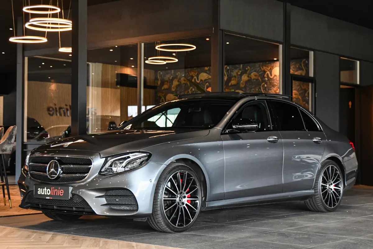 300 e AMG Night Ed, Luchtvering, Memory, Burmester, HUD, 360, Keyless, ACC!