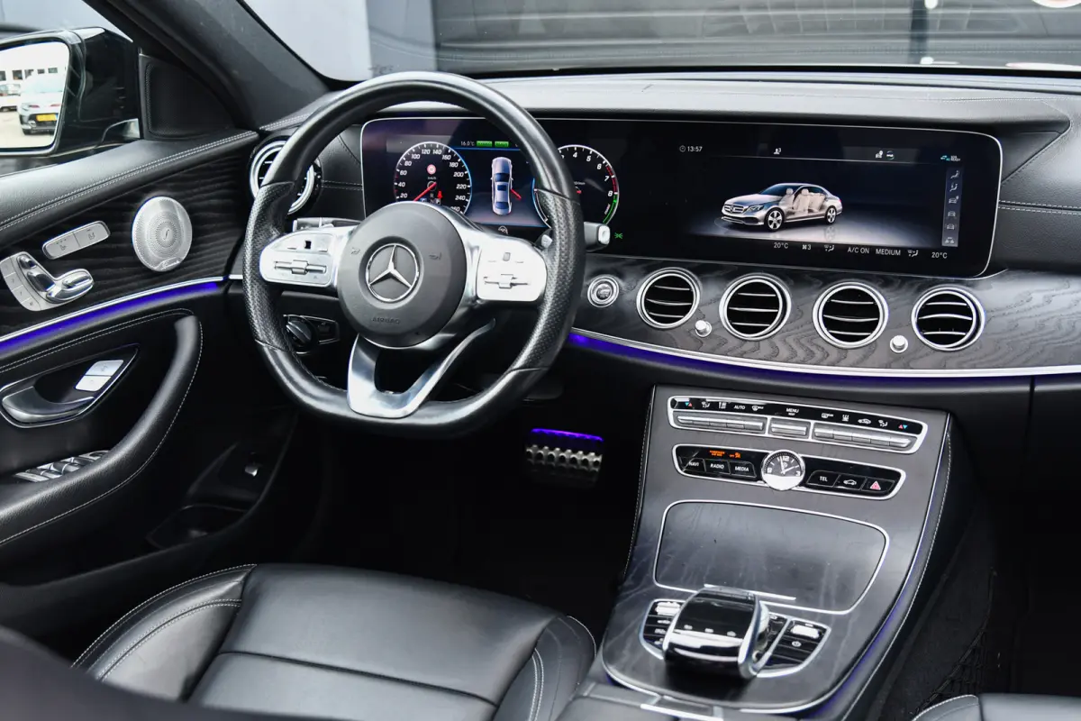 300 e AMG Night Ed, Luchtvering, Memory, Burmester, HUD, 360, Keyless, ACC!