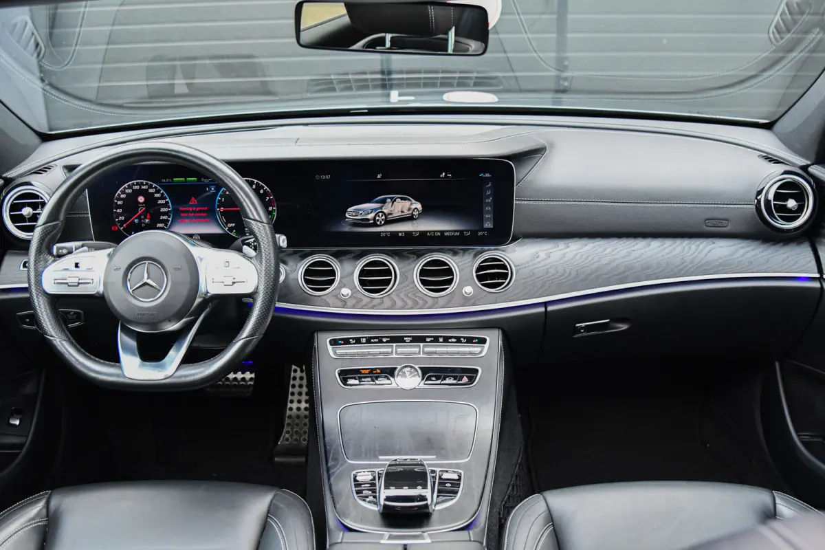 300 e AMG Night Ed, Luchtvering, Memory, Burmester, HUD, 360, Keyless, ACC!