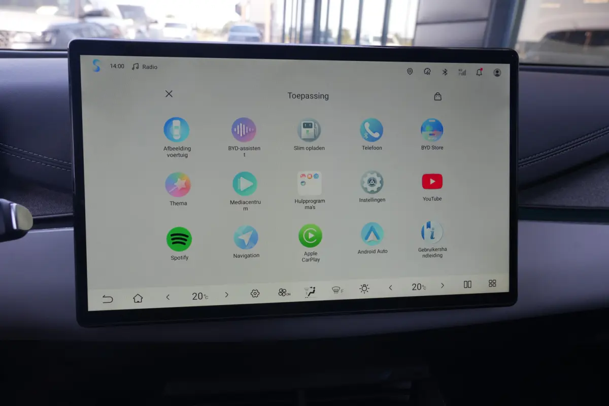 1.5 DM-i PHEV Comfort Lite | 212PK | Pano | HUD | 360° Camera | 18" | Keyless | Stoelventilatie | BYD SEAL 6 Touring 1.5 DM-i PHEV Comfort Lite 212 PK Plug-in Hybrid met 1.5 viercilinder, p