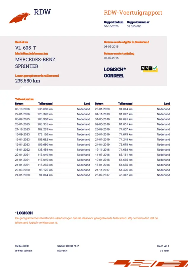 519 Open laadbak /N1 /Clixstar/3500KG laadvermogen
