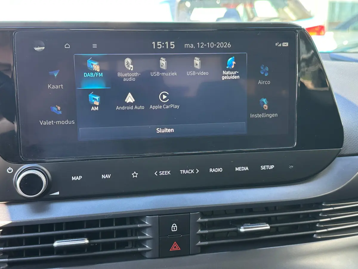 1.0 T-GDI 100pk Premium | Carplay | Climate control | Cruise control | Stoel/stuurverwarming | Camera | Parkeersensoren | DAB | Premium Audio | Lichtmetalen velgen | Navigatie