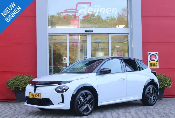 LX 156PK 54 kWh | EXCLUSIVE PACK: (FLUWELEN "RUGGINE" STOELBEKLEDING, ELEKTRISCH VERSTELBARE & VERWARMBARE VOORSTOELEN, KEYLESS ENTRY) | NAVIGATIE | RIJSTROOKASSISTENT L2 | BIANCO QUARZO MET