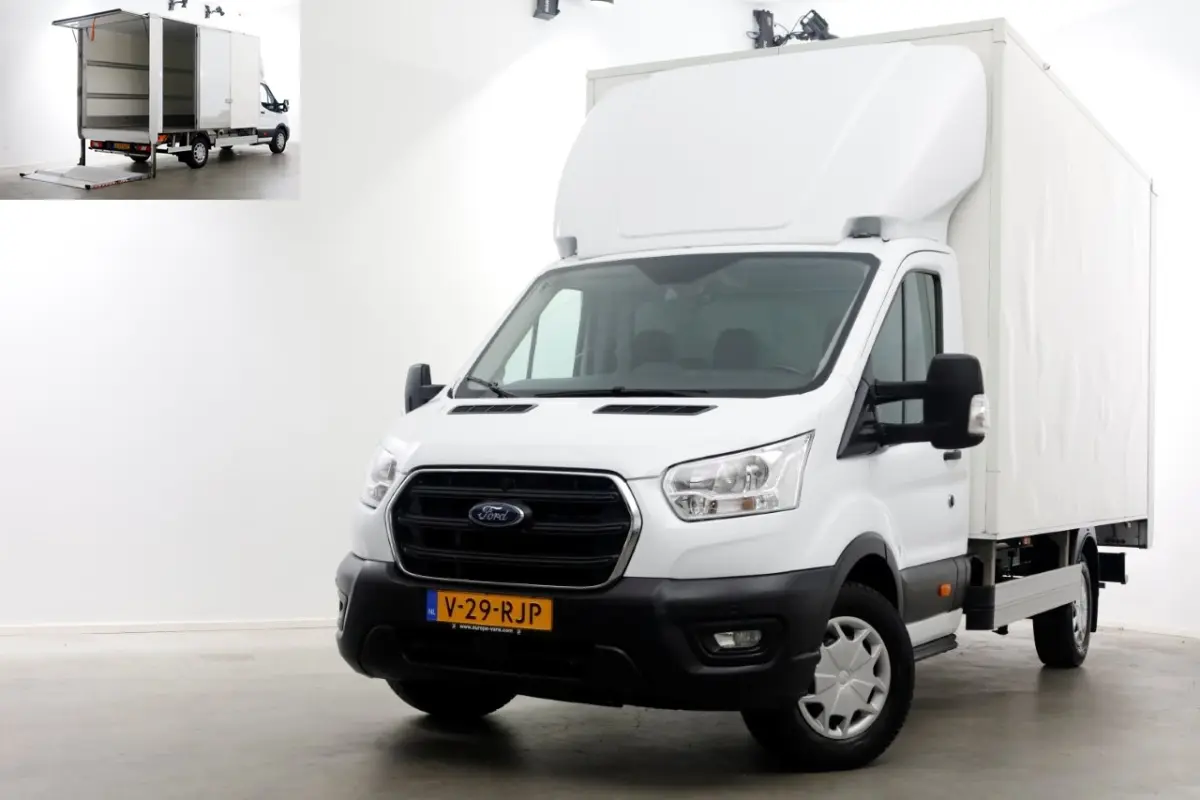 350 2.0 TDCI 130pk Bakwagen met laadklep en zijdeur 1181kg laadvermogen 06-2022
