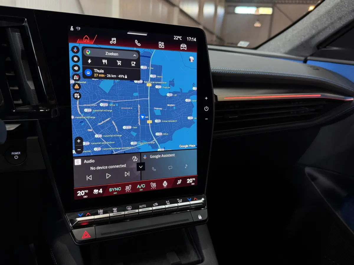EV87 long range Esprit Alpine | Groot Navi | 360 | 20" | Elektrische klep | CarPlay | Stuur & Stoelverwarming | Dealer onderhouden!