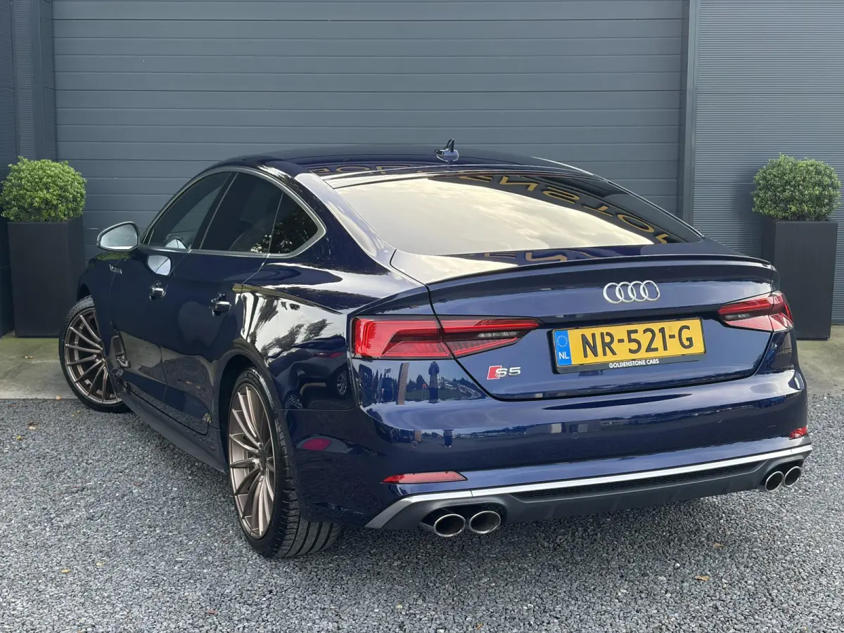 S5 3.0 TFSI S5 quattro Pro Line Plus ✓2e Eigenaar✓Dealer Onderhouden✓354pk✓Virtual Cockpit✓Navi✓Trekhaak✓Alcantara✓Keyless✓Stoelverw✓Clima✓Cruise✓SLmv Winterset✓N.A