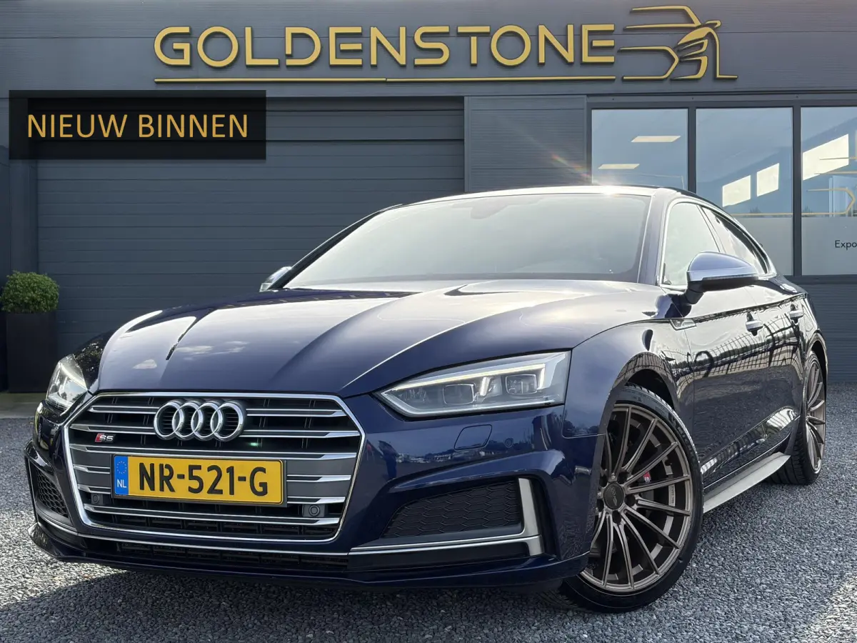 S5 3.0 TFSI S5 quattro Pro Line Plus ✓2e Eigenaar✓Dealer Onderhouden✓354pk✓Virtual Cockpit✓Navi✓Trekhaak✓Alcantara✓Keyless✓Stoelverw✓Clima✓Cruise✓SLmv Winterset✓N.A