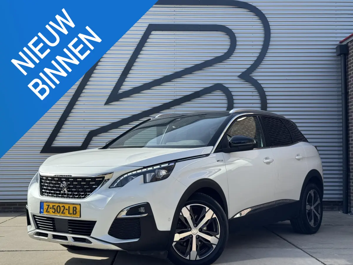 1.2 PureTech GT-Line 1e Eigenaar|Navi|Panodak|i-Cockpit|Camera|Stoelverwarming|Clima|Cruise|Leder|Carplay|APK tot 06-2027