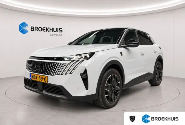 1.2 HYBRID 145PK GT AUTOMAAT / NAVI / LEDER / CLIMA / LED / PDC / 19" LMV / CAMERA / WINTERPAKKET / ADAPT. CRUISECONTROL / 1E EIGENAAR / NIEUWSTAAT !!