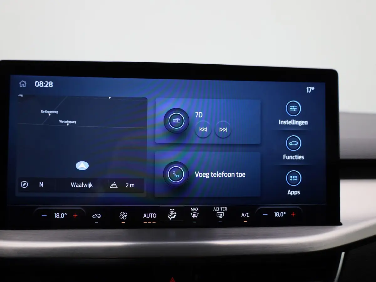 1.0 EcoBoost Hybrid Titanium | Navigatie | Groot scherm | Apple Carplay / Android Auto | Climate Control | Cruise Control | Parkeersensoren | DAB | Bluetooth |