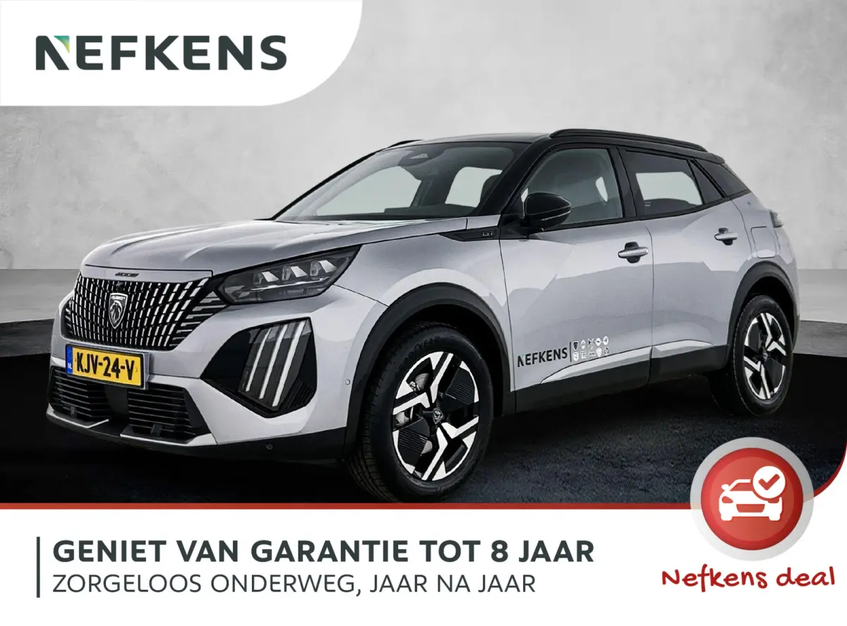 1.2 Hybrid 145 GT | Elektrische Bestuurderstoel | Verwarmbare Voorstoelen | Navigatie | Dode Hoek Bewaking | Camera Voor + Achter | Adaptieve Cruise Control |