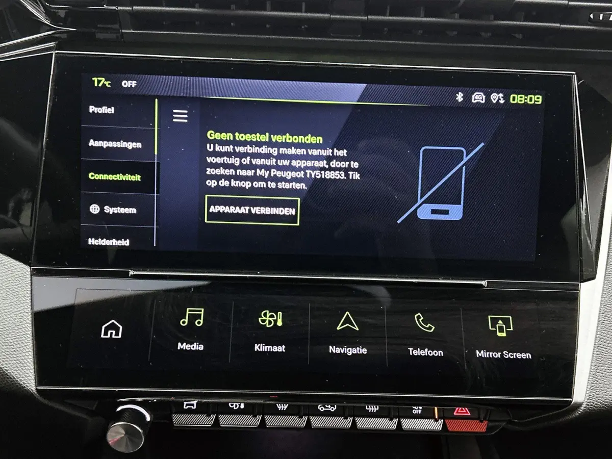 GT Hybrid 145pk Automaat | Navigatie | 360° Camera | Matrix LED koplampen | Sportstoelen stof/kunstleder/alcantara | Handsfree Achterklep | Adaptieve Cruise Control | Draadloze Apple Carpla
