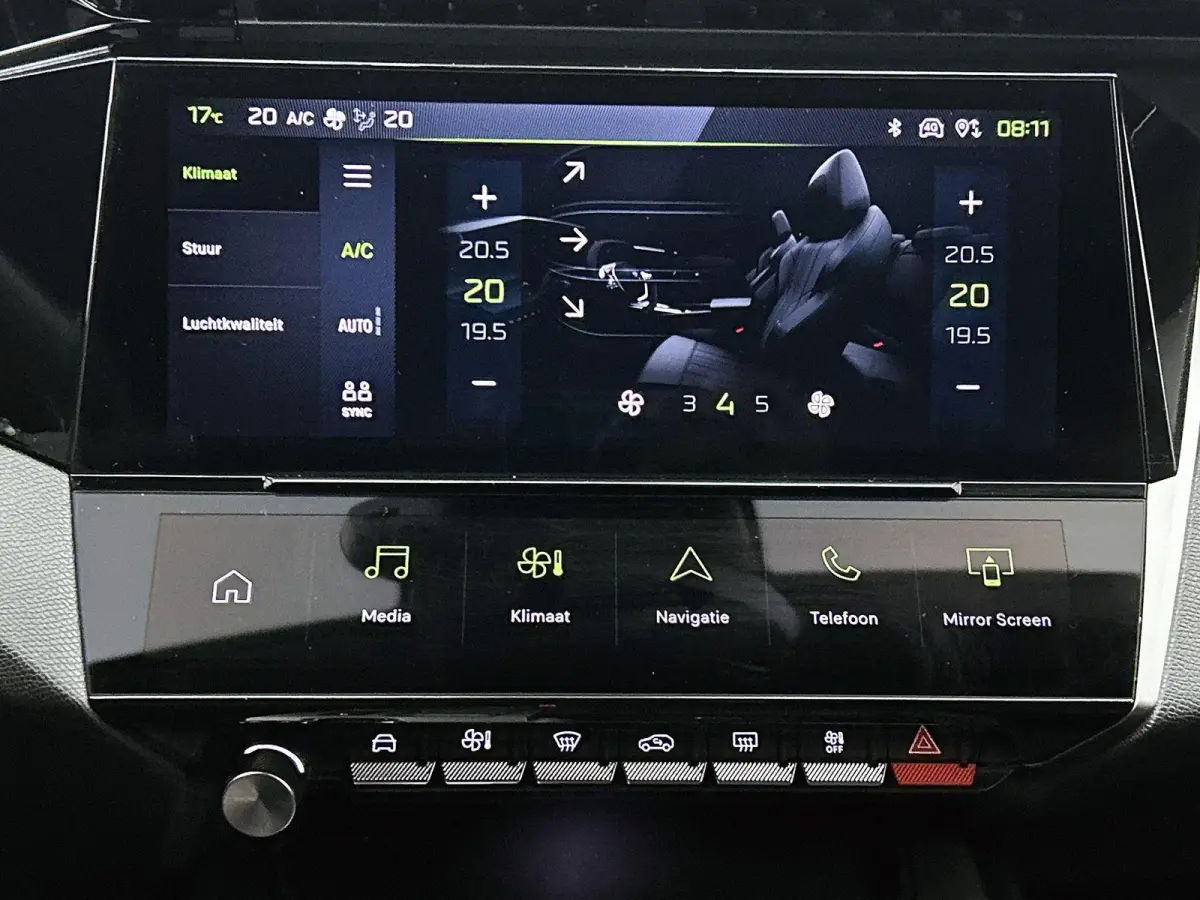 GT Hybrid 145pk Automaat | Navigatie | 360° Camera | Matrix LED koplampen | Sportstoelen stof/kunstleder/alcantara | Handsfree Achterklep | Adaptieve Cruise Control | Draadloze Apple Carpla