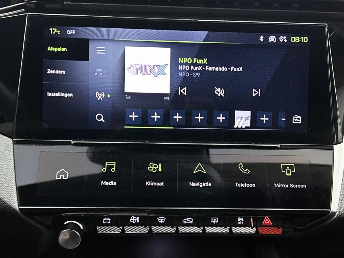 GT Hybrid 145pk Automaat | Navigatie | 360° Camera | Matrix LED koplampen | Sportstoelen stof/kunstleder/alcantara | Handsfree Achterklep | Adaptieve Cruise Control | Draadloze Apple Carpla