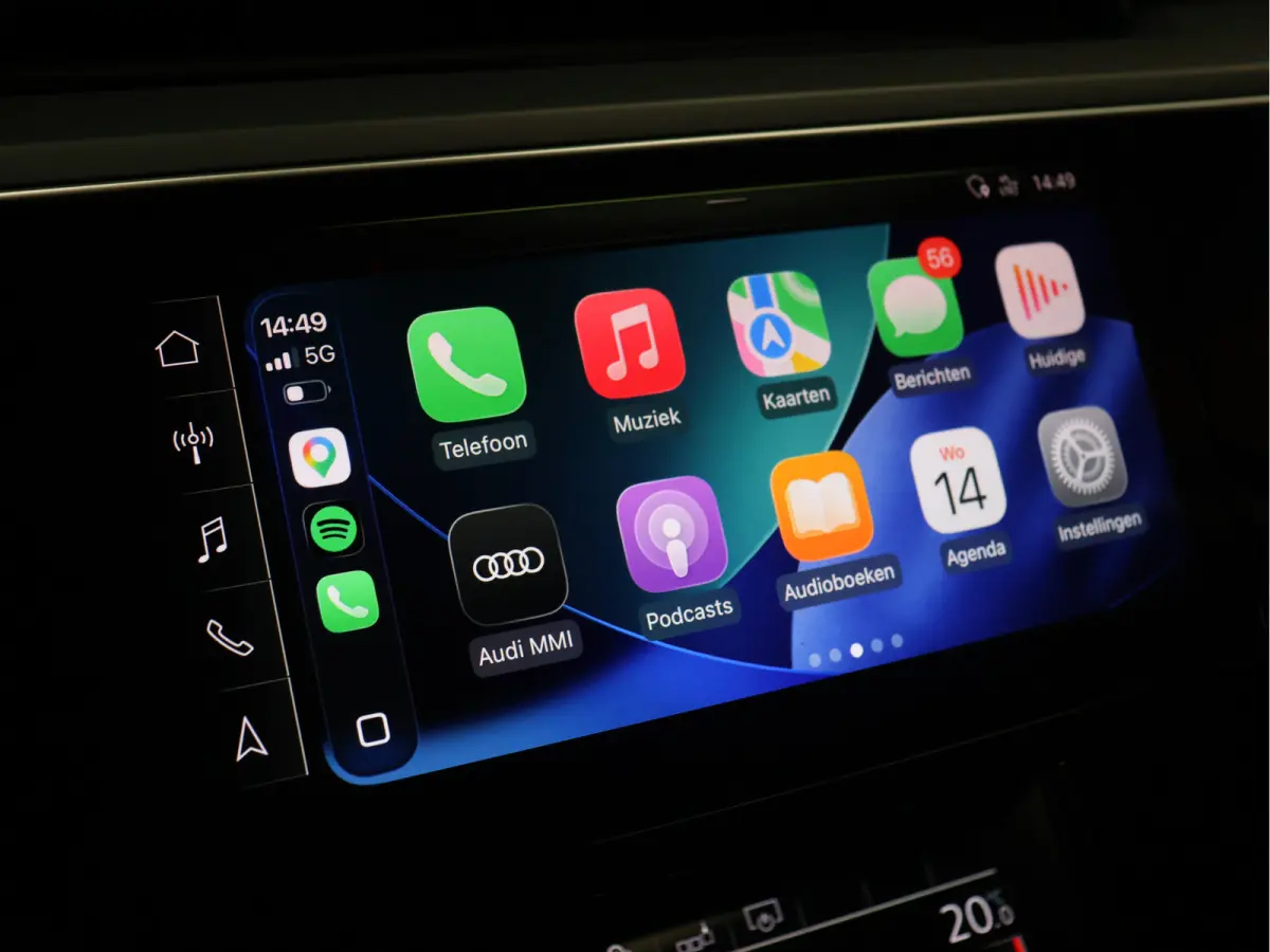 55 quattro Business edition Plus 95 kWh [SCHUIFKANTELDAK, APPLE CARPLAY, ANDROID,  ADAPTIVE CRUISE CONTROL, STOELVERWARMING, MEMORY SEATS, DIGITAL DASH, PDC V+A, LEDER, ELEKTRISCHE ACHTERKLE