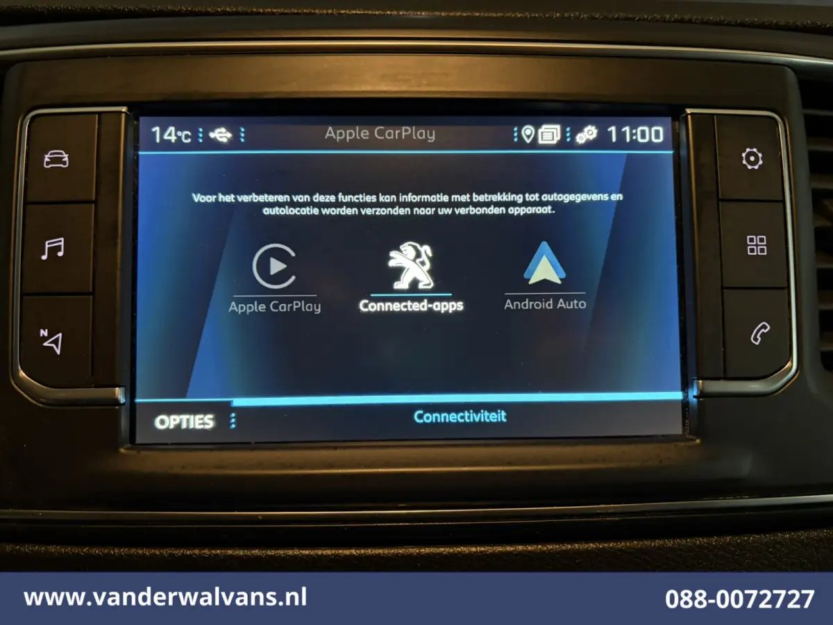 1.5 BlueHDI 120pk L1H1 Euro6 Airco | Camera | Trekhaak | Apple Carplay Cruisecontrol, Android Auto, Parkeersensoren, Bijrijdersbank