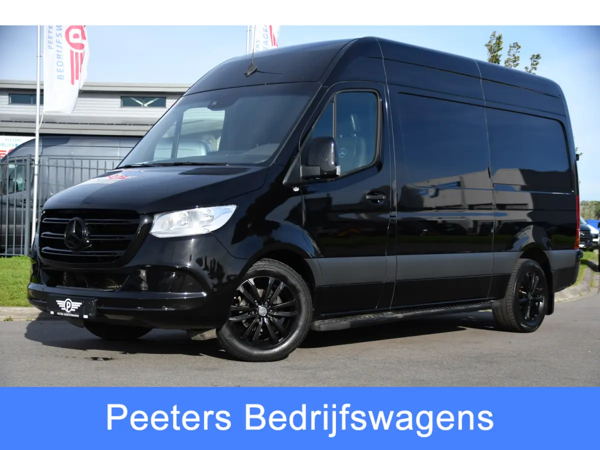 317 1.9 CDI L2H2 Black Edition Camera, Cruise, Carplay, 3500kg, Clima, Sensoren, Automaat, Multimedia, Uniek!
