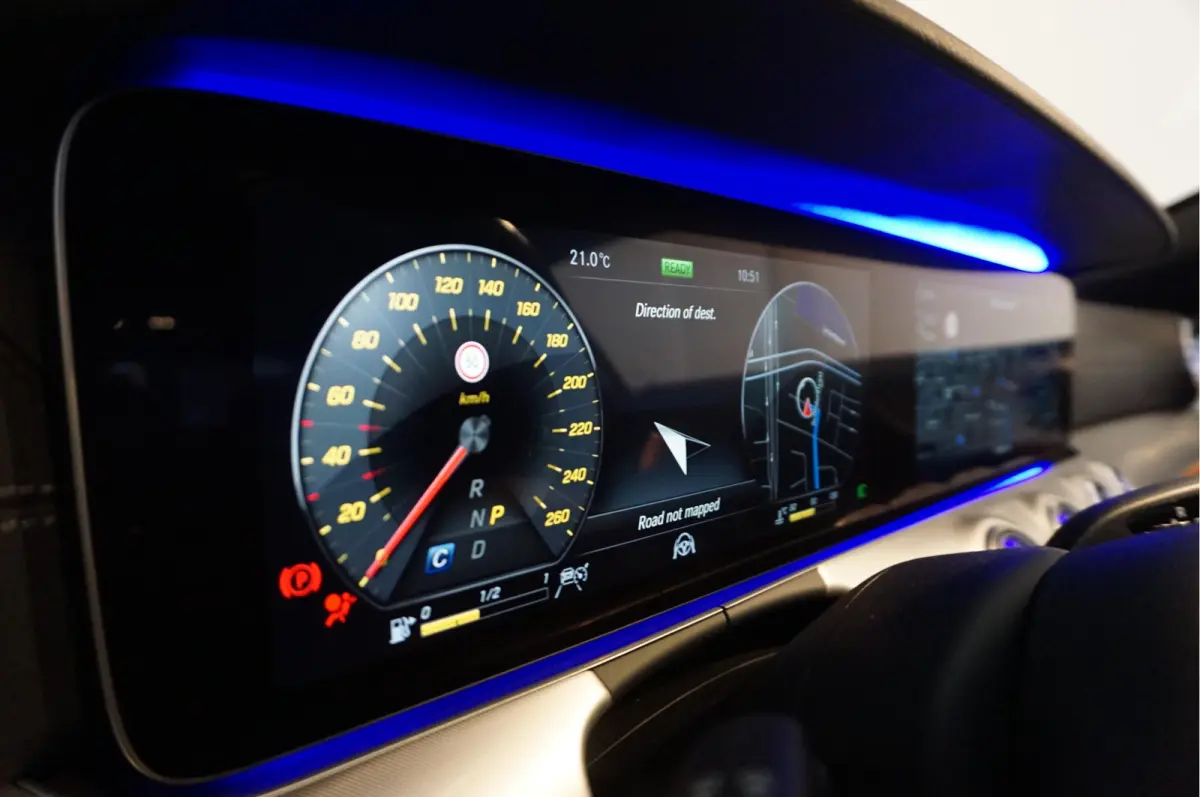 350 AMG Line | Black Optic | Pano | Sfeer | Leer | Adaptive + Lane | 360 | Aut9