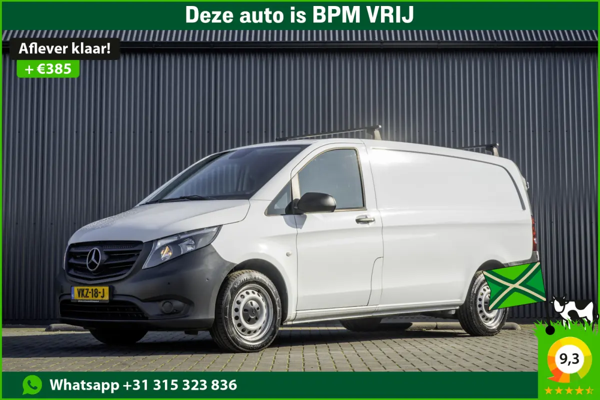 **116 CDI L2H1 | 164 PK | Euro 6 | Cruise | Carplay | Airco | Camera | PDC**