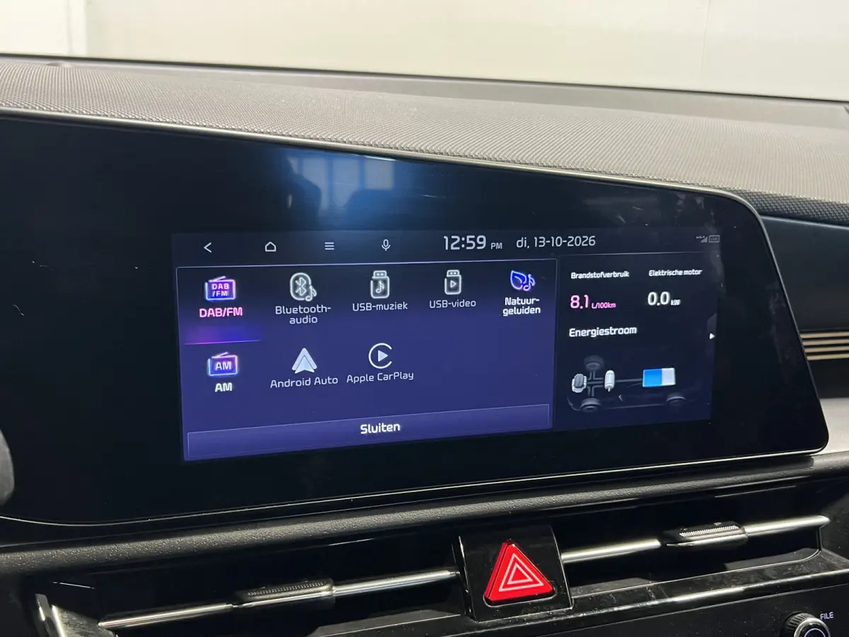 1.6 GDi Hybrid DynamicLine | Achteruitrijcamera | Cruise Control | 1/2 lederen bekleding |