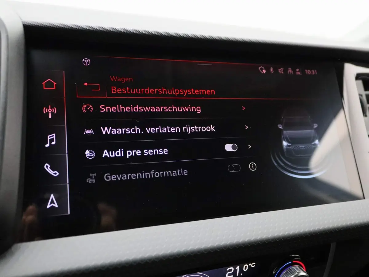 25 TFSI Pro Line Automaat | DAB | Virtual Cockpit | Cruise Control | Climate Control | Navigatie | Elektrisch inklapbare buitenspiegels | Parkeersensoren V+A |