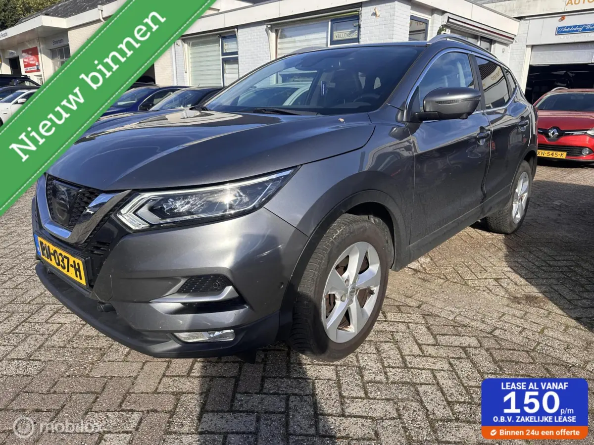 Nissan Qashqai 2018 Benzine Handgeschakeld leasen