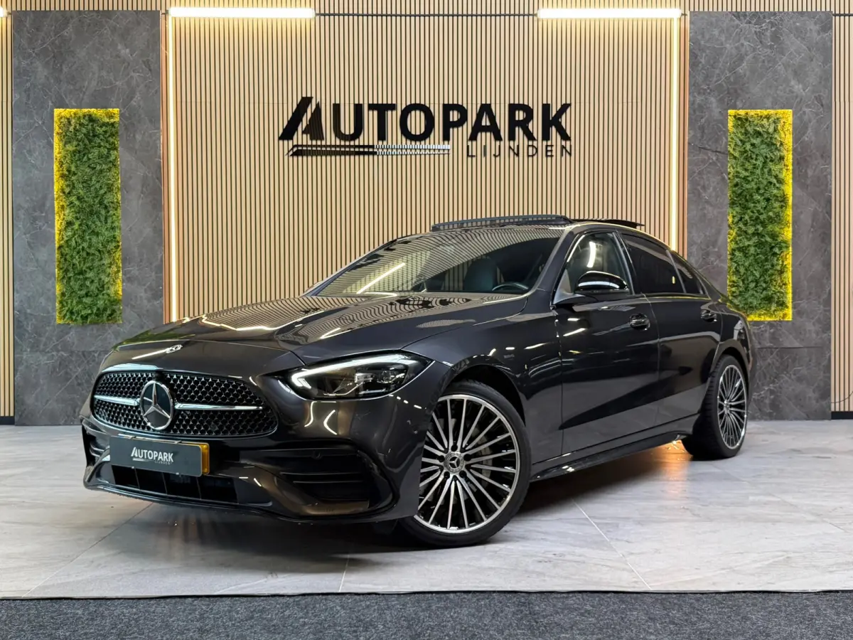 300 e AMG LINE |PANO|FABRIEKSGARANTIE|SFEERVERLICHTING|GLASCOATING|CARPLAY|DEALER ONDERHOUDEN|19INCH|313PK|