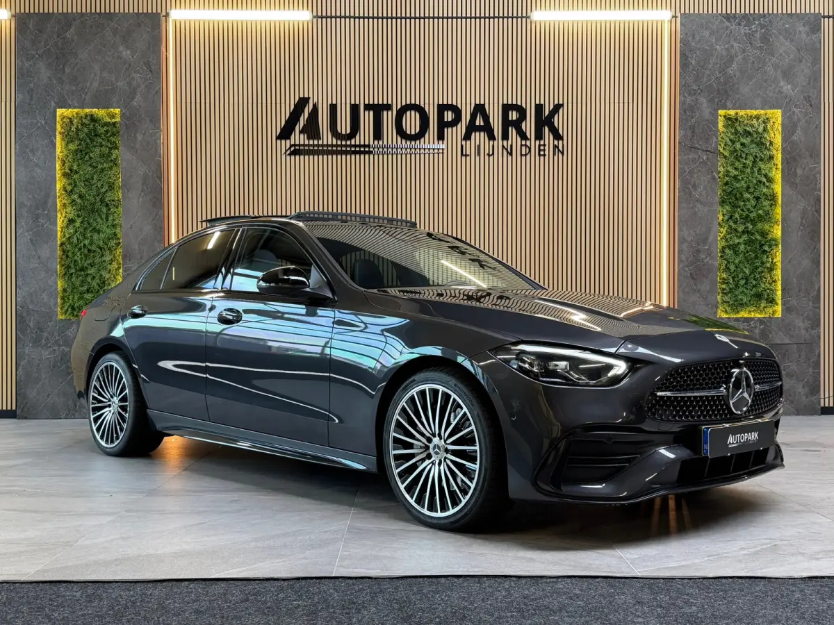 300 e AMG LINE |PANO|FABRIEKSGARANTIE|SFEERVERLICHTING|GLASCOATING|CARPLAY|DEALER ONDERHOUDEN|19INCH|313PK|