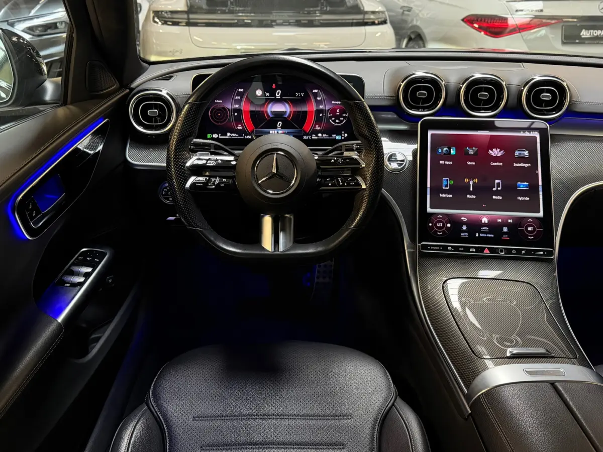 300 e AMG LINE |PANO|FABRIEKSGARANTIE|SFEERVERLICHTING|GLASCOATING|CARPLAY|DEALER ONDERHOUDEN|19INCH|313PK|