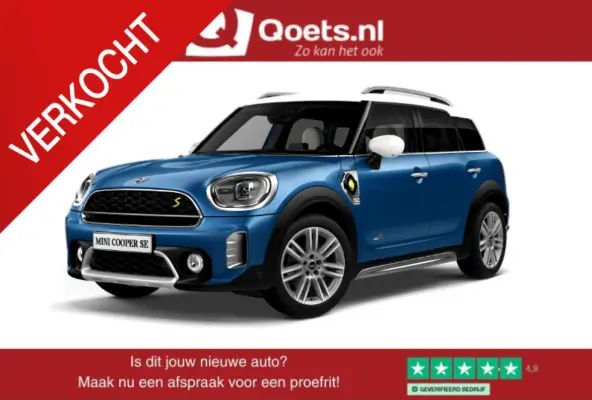 Cooper ALL4 Panoramadak - Active Cruise Control - Harman Kardon - Head up - Elektrisch verwarmbare/verstelbare voorstoelen - Elektrische achterklep - Comfort acces - Driving Assistant -