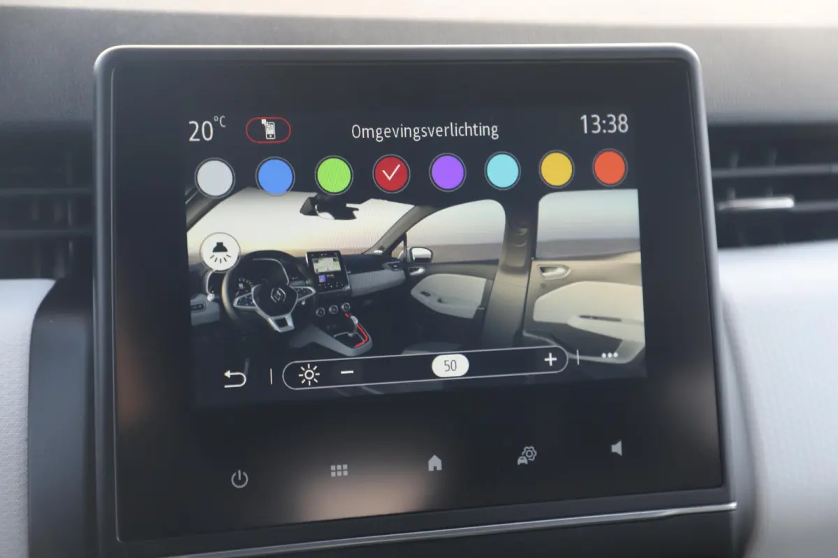 1.0 TCe 90 Techno Half Leder LMV Navigatie Carplay Achteruitrijcamera Carplay Android Climate Cruise Sfeerverlichting