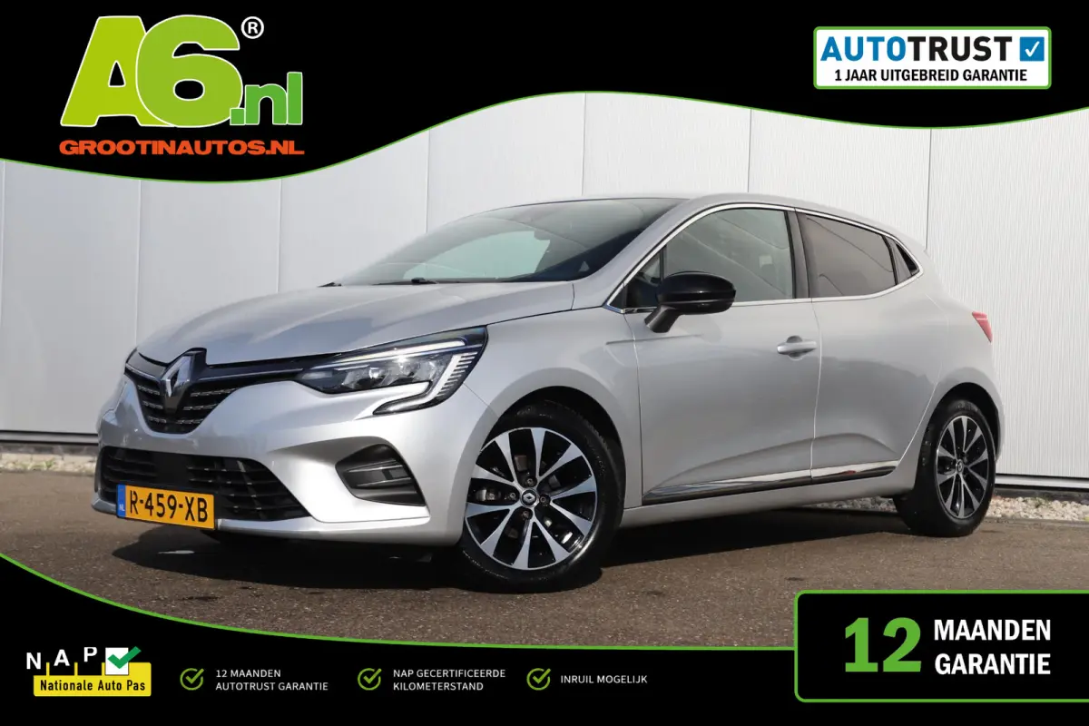 1.0 TCe 90 Techno Half Leder LMV Navigatie Carplay Achteruitrijcamera Carplay Android Climate Cruise Sfeerverlichting