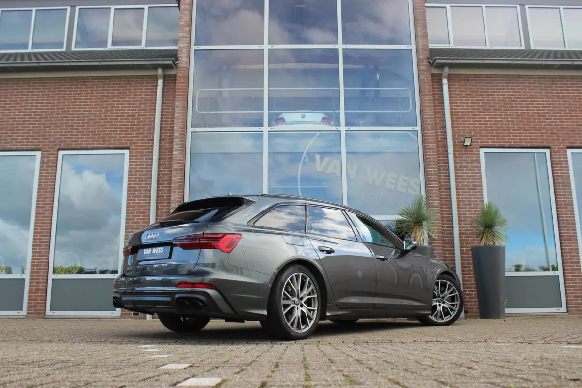 S6 TDI quattro 350 pk | Dakraam | B&O | Stoelventilatie | 360 Camera | Leer | Trekhaak | Stoelverwarming | DAB | Drive select | Cruise control |