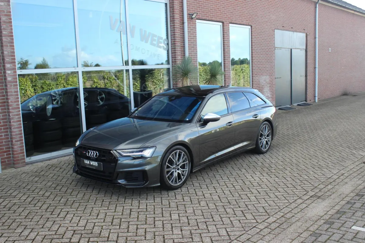 S6 TDI quattro 350 pk | Dakraam | B&O | Stoelventilatie | 360 Camera | Leer | Trekhaak | Stoelverwarming | DAB | Drive select | Cruise control |