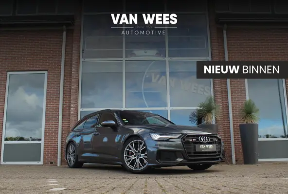 S6 TDI quattro 350 pk | Dakraam | B&O | Stoelventilatie | 360 Camera | Leer | Trekhaak | Stoelverwarming | DAB | Drive select | Cruise control |